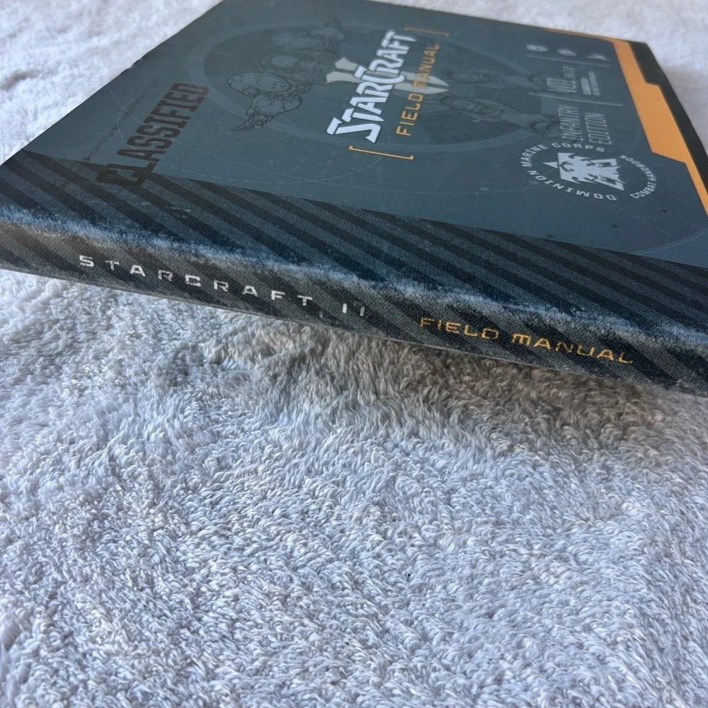 StarCraft II Field Manual Infantry Edition Vol 1 Hardcover 2015 by Rick Barba